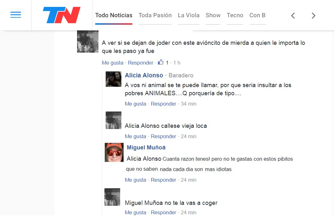 Humor negro anti-moralistas en TN parte 4! lince pasate!