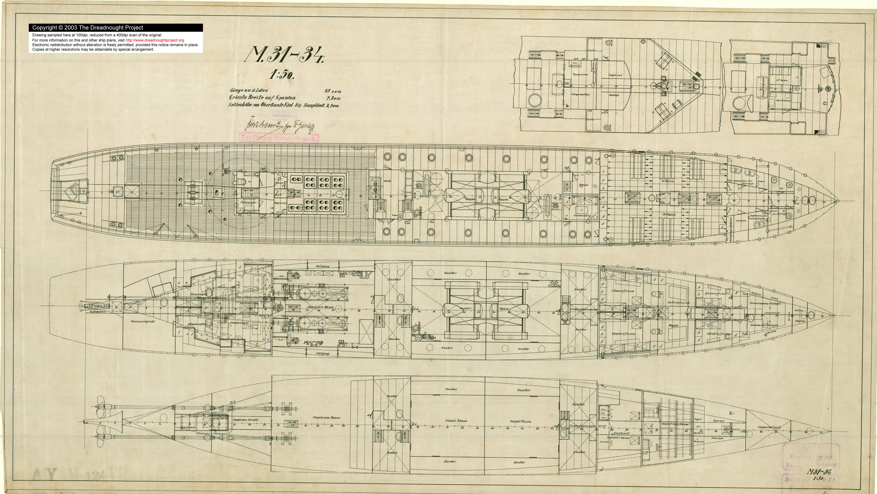 planos originales primer guerra mundial