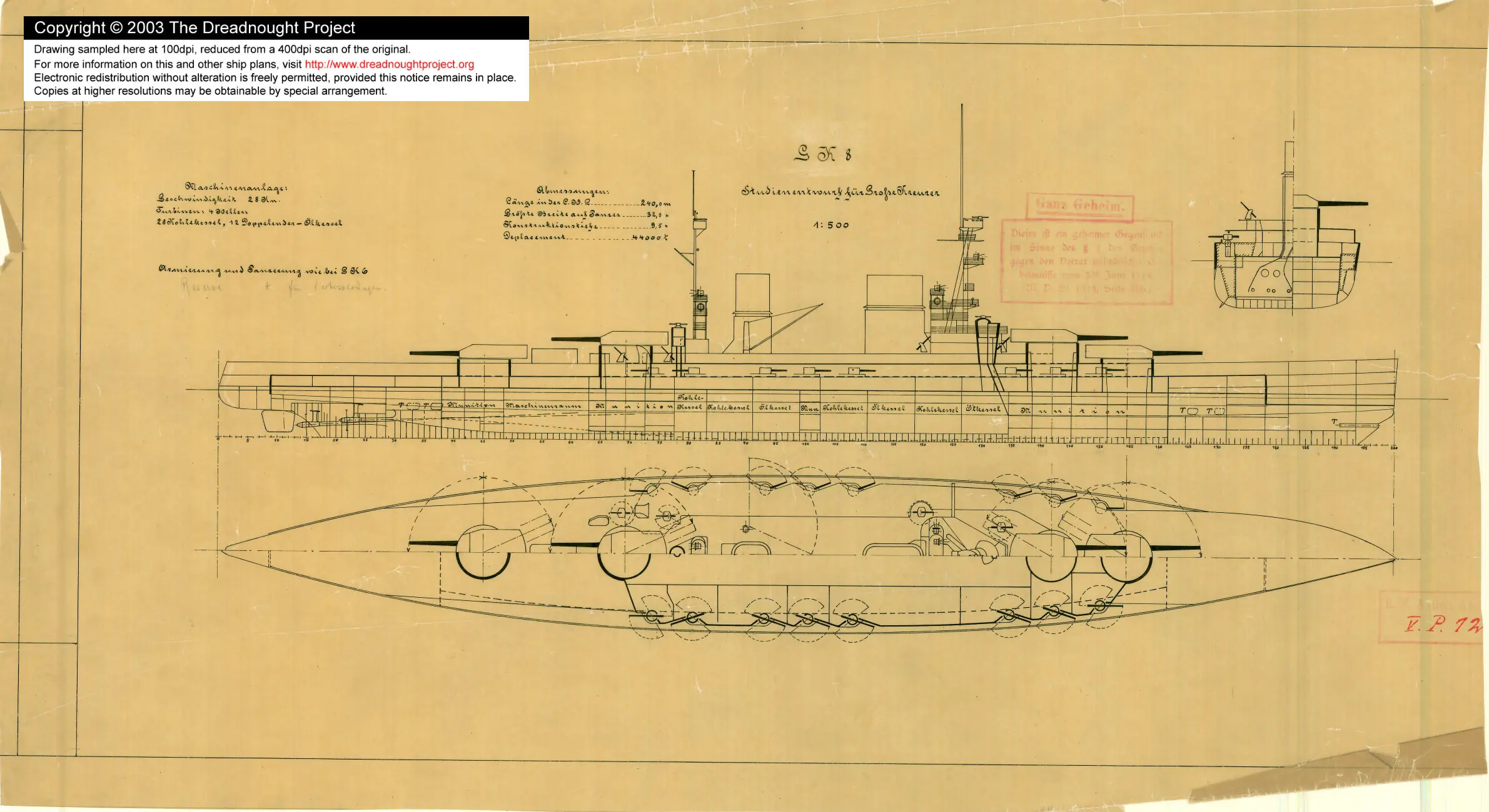 planos originales primer guerra mundial
