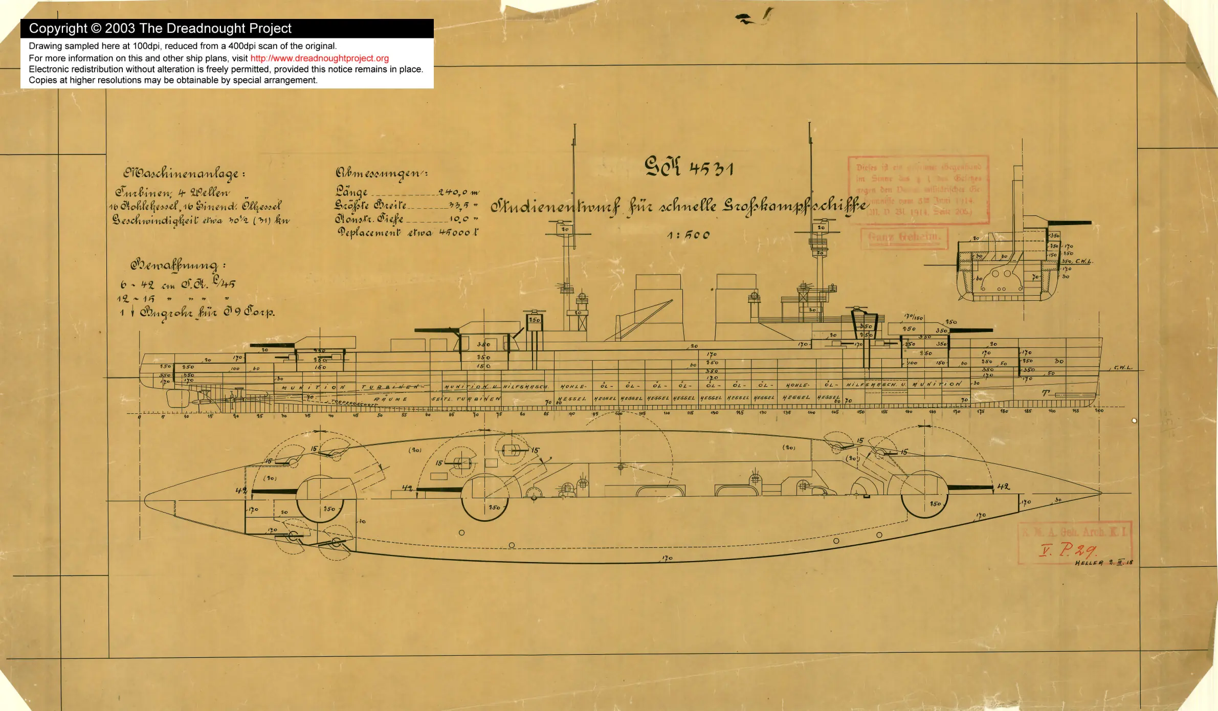 planos originales segunda guerra mundial