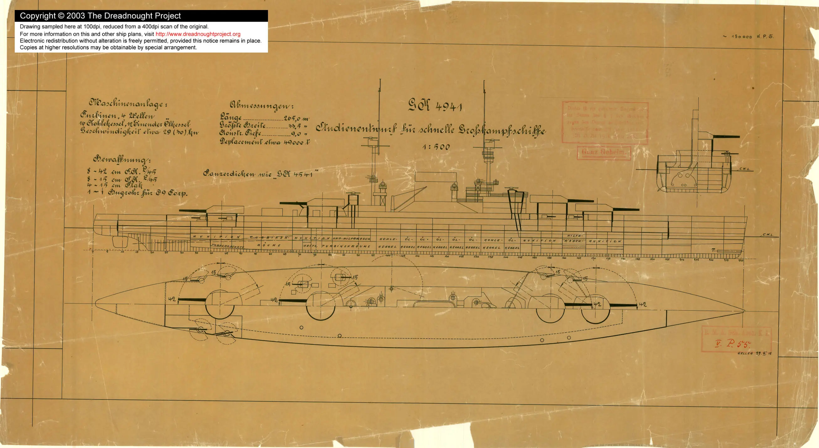 planos originales segunda guerra mundial