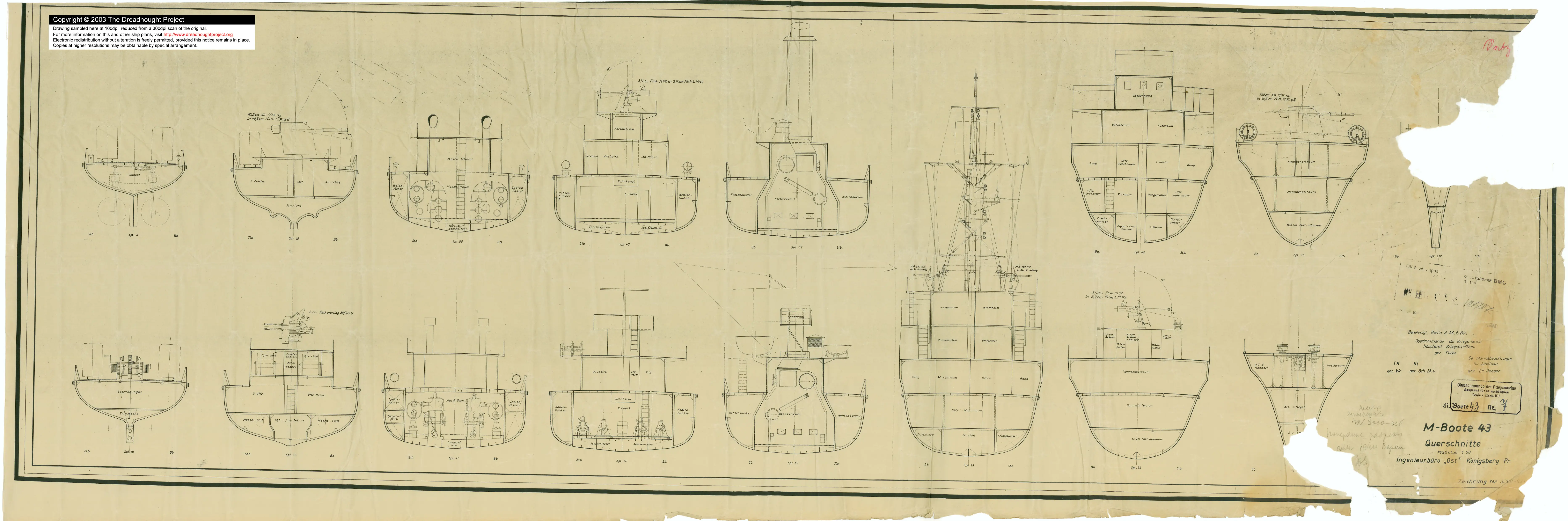 planos originales segunda guerra mundial
