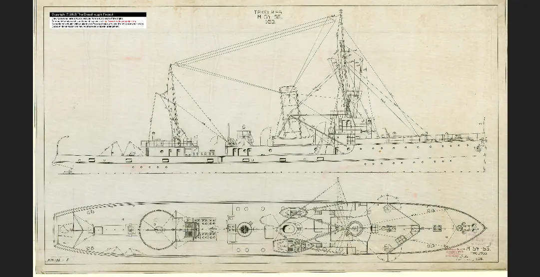 planos originales primer guerra mundial