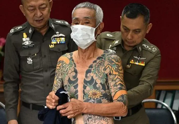 Detienen a un exmiembro del clan Yakuza