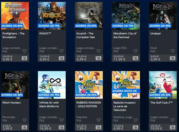 ps4 psn espana