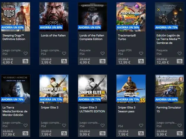 ps4 descuentos