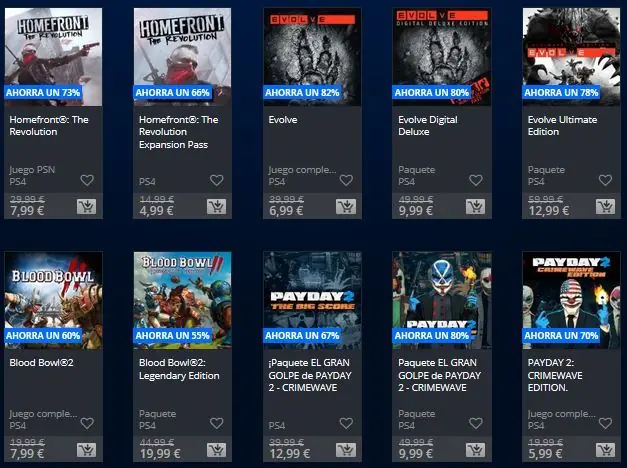 ps4 psn espana