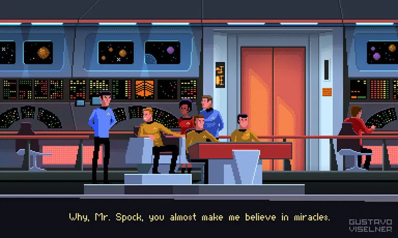 Películas y series de culto en clave pixel art