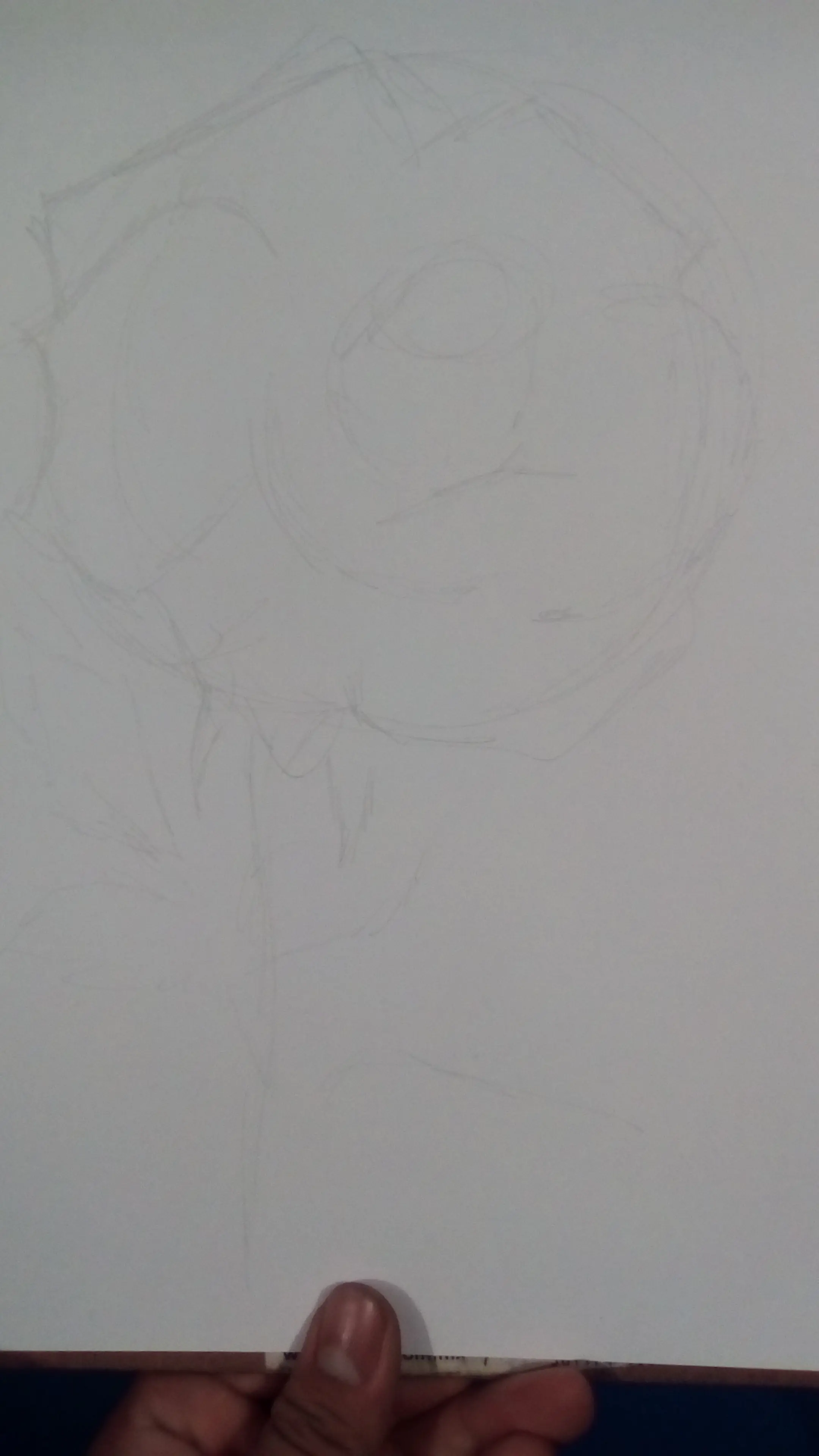 Dibujo rapido de una rosa
