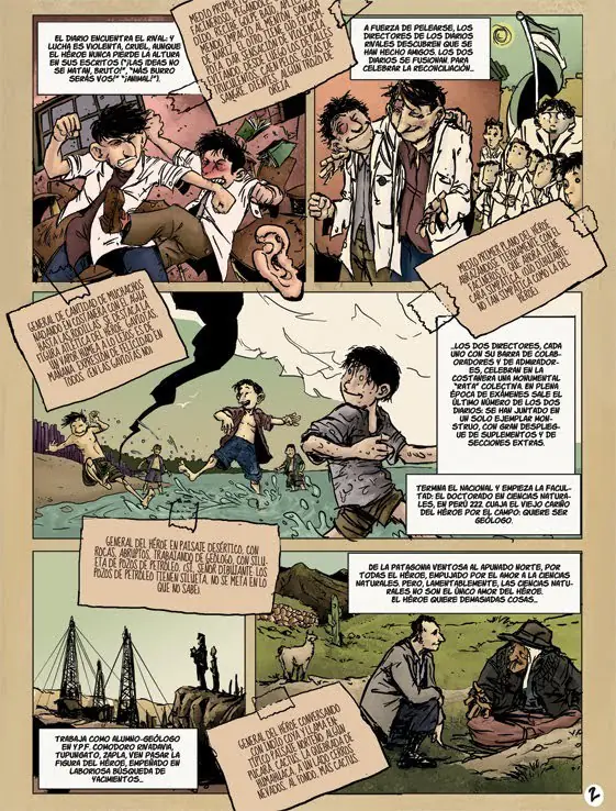 Oesterheld: autobiografía + el comic