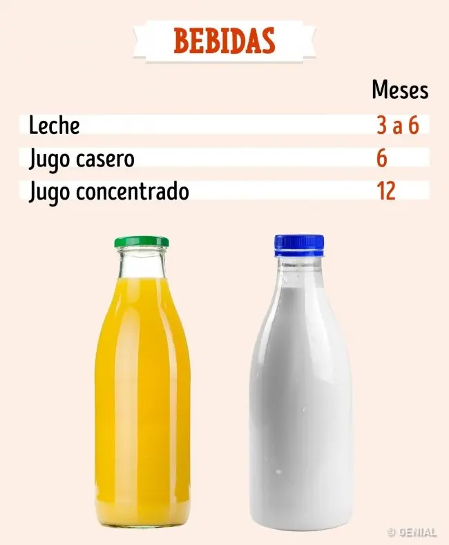 Cuánto tiempo puedes guardar los productos en el congelador