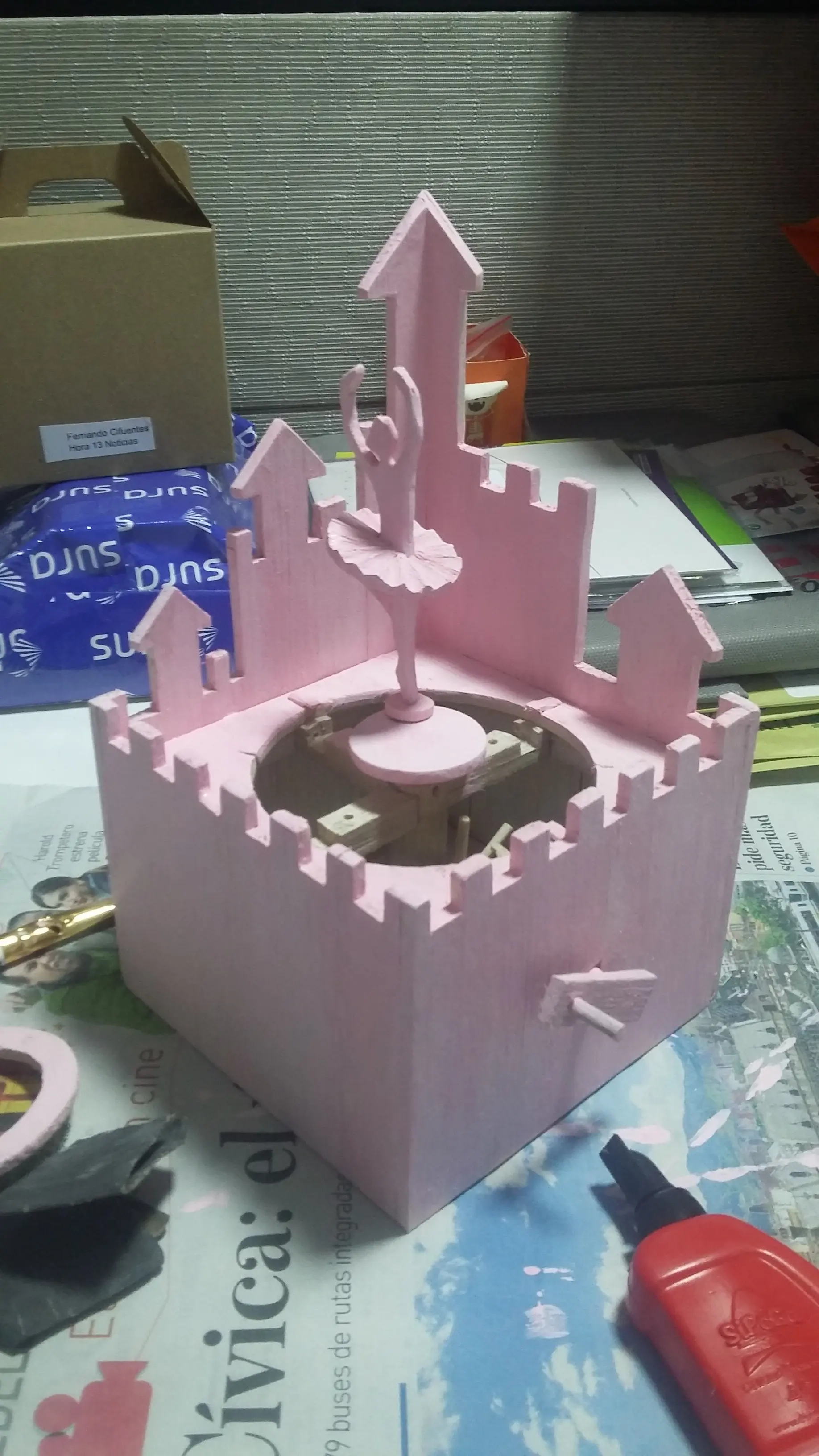 Proyecto caja de bailarina