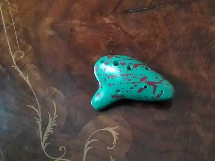 Mis ocarinas, flautas de cerámica
