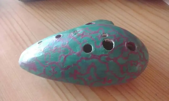 Mis ocarinas, flautas de cerámica