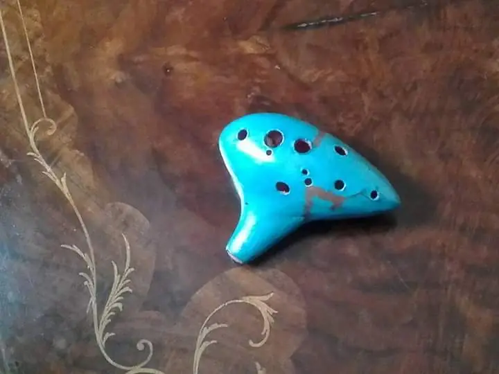 Mis ocarinas, flautas de cerámica