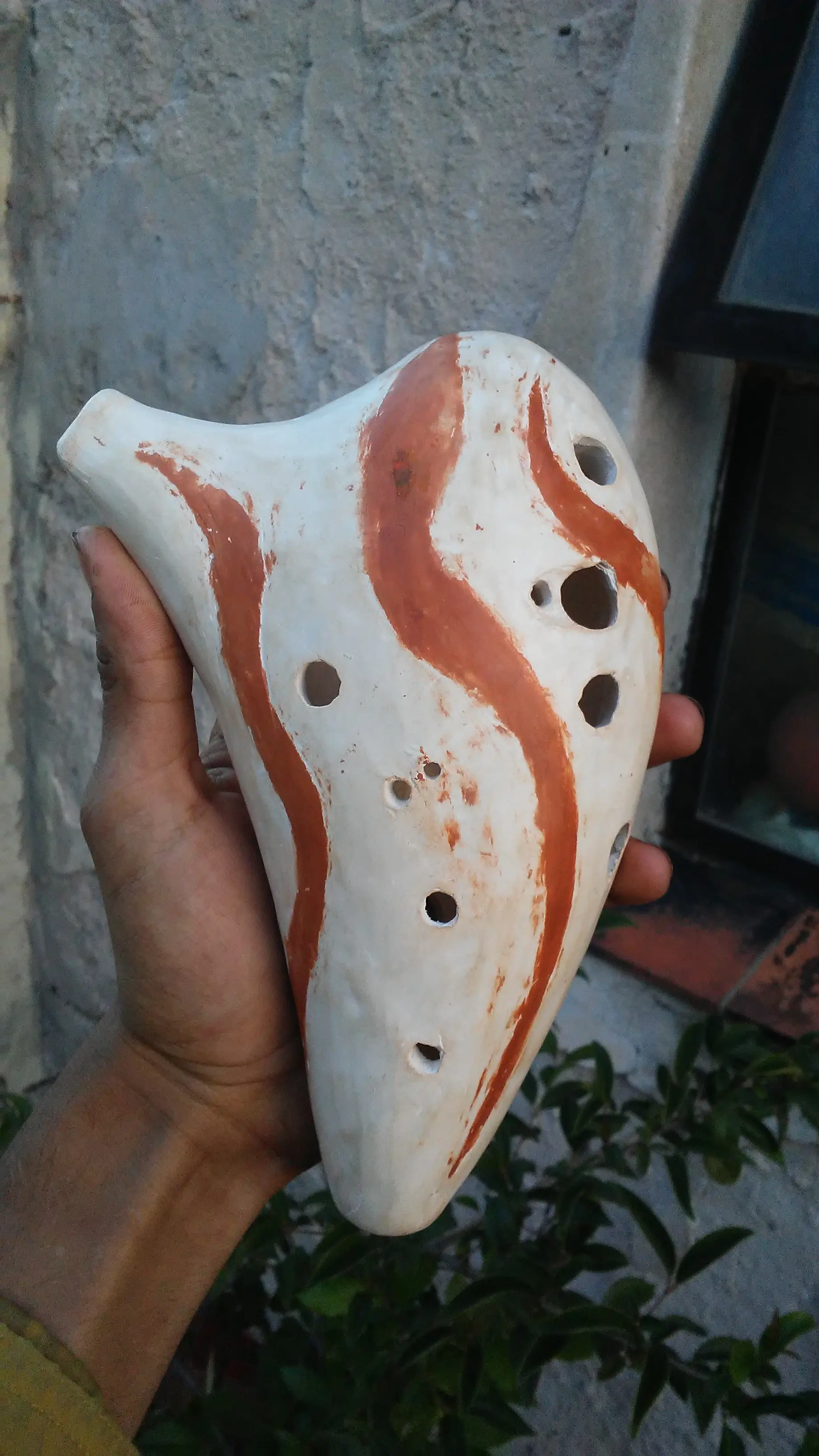 Mis ocarinas, flautas de cerámica