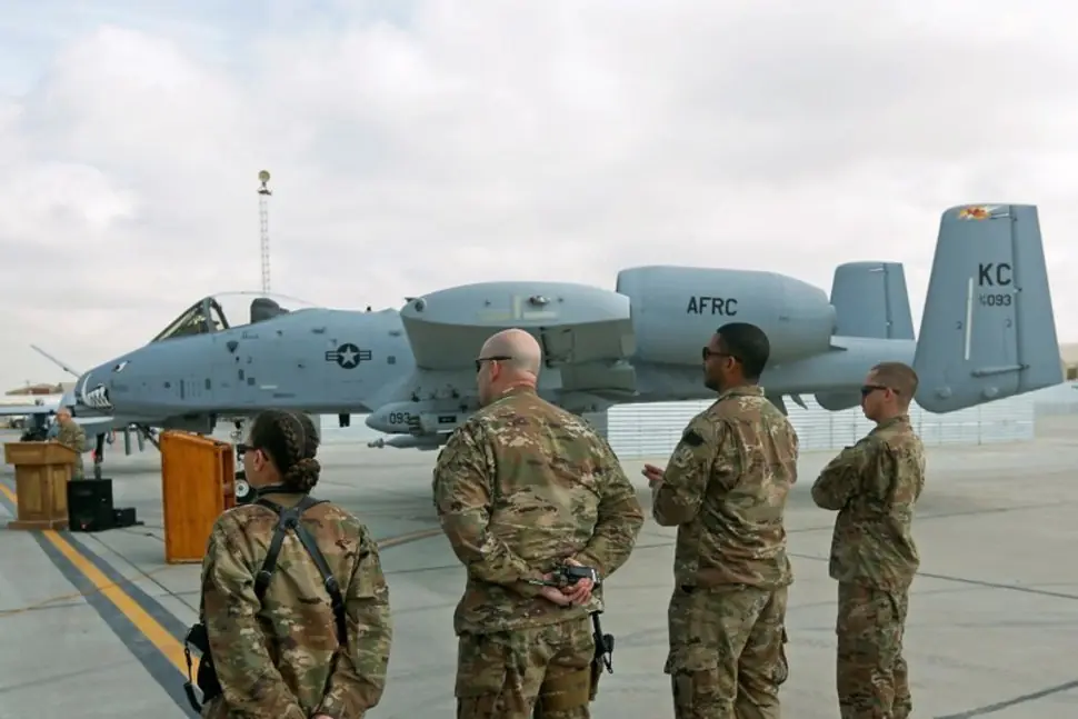 La aeronave de ataque terrestre A-10