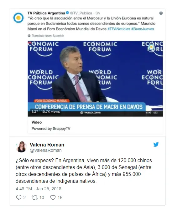 niega toda la historia
