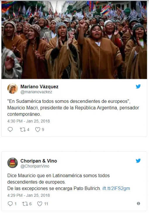 frase de Macri