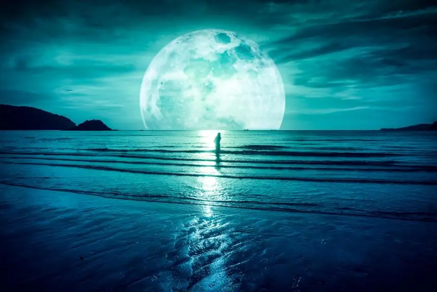 Mira lo qué le pasará a la luna este 31 de enero