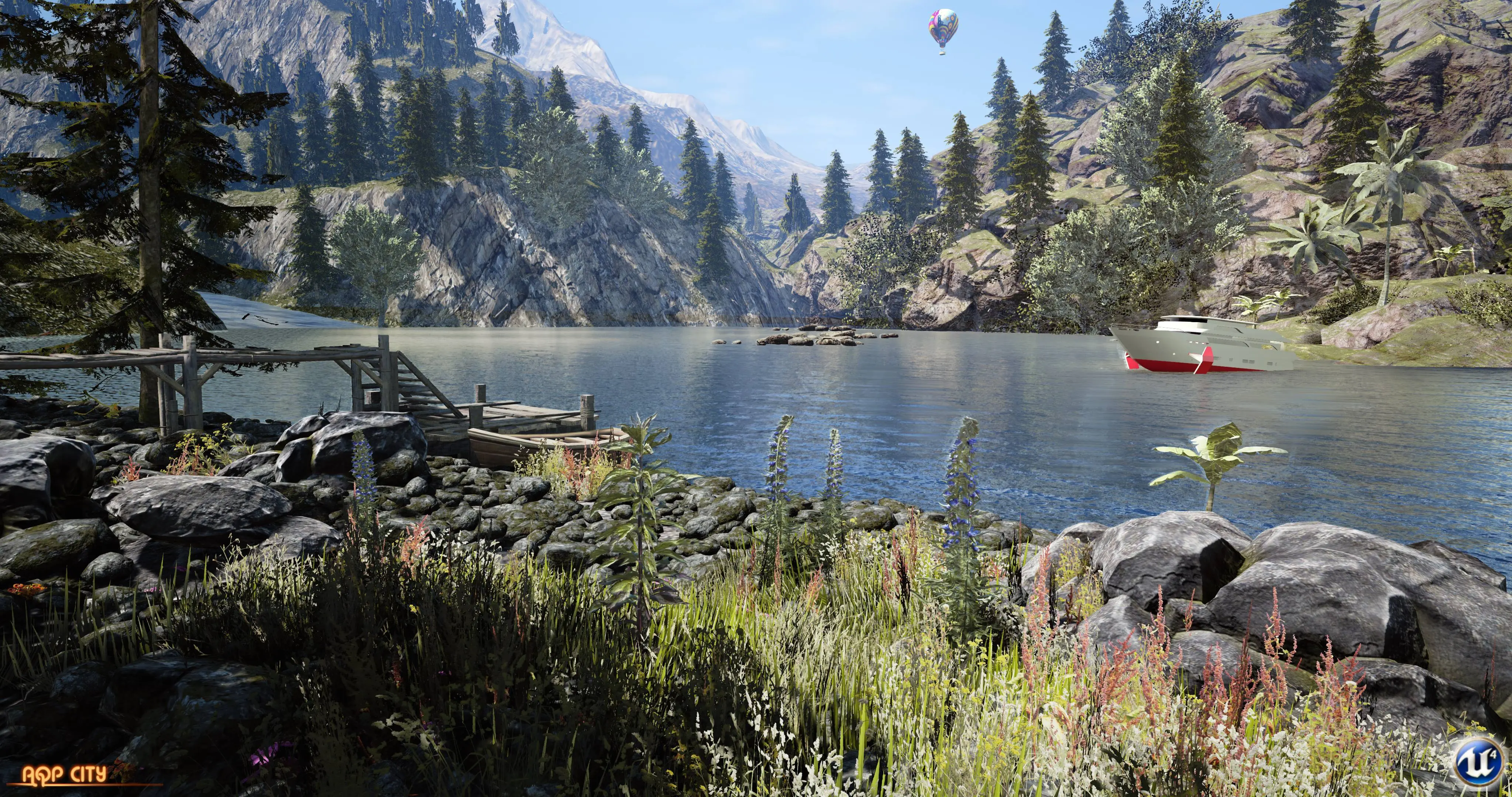 Mi craps renders de Unreal Engine 4, pasa mostro