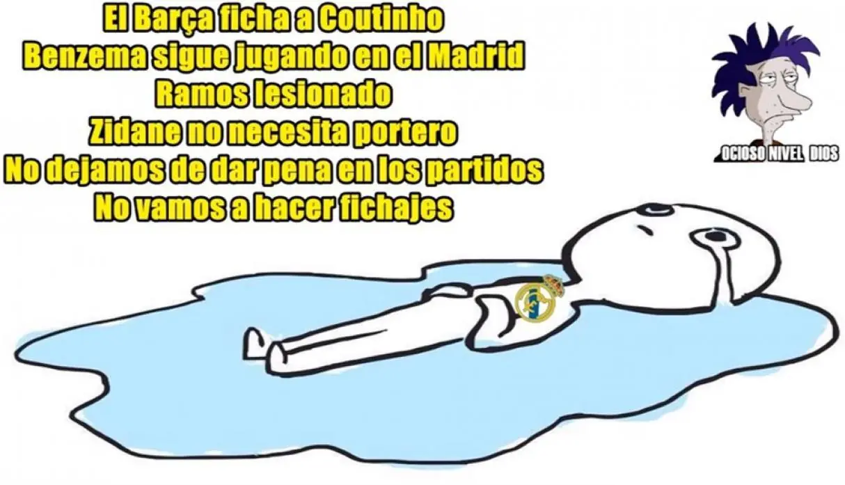 Barcelona clasificó y memes se burlan del Madrid