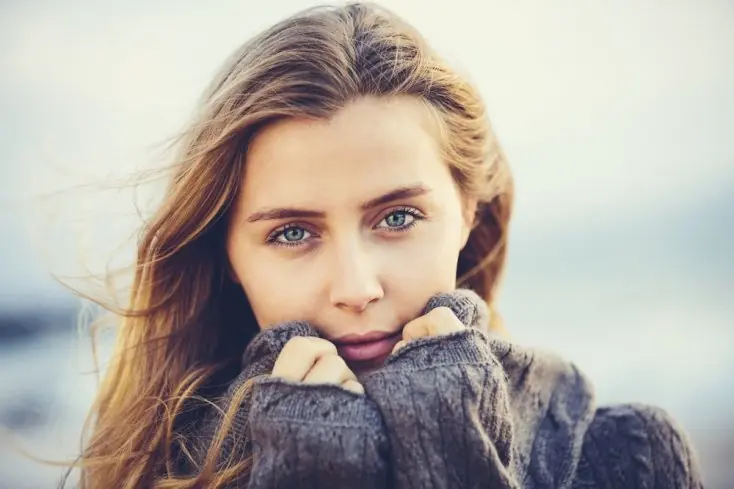 mujer infeliz
