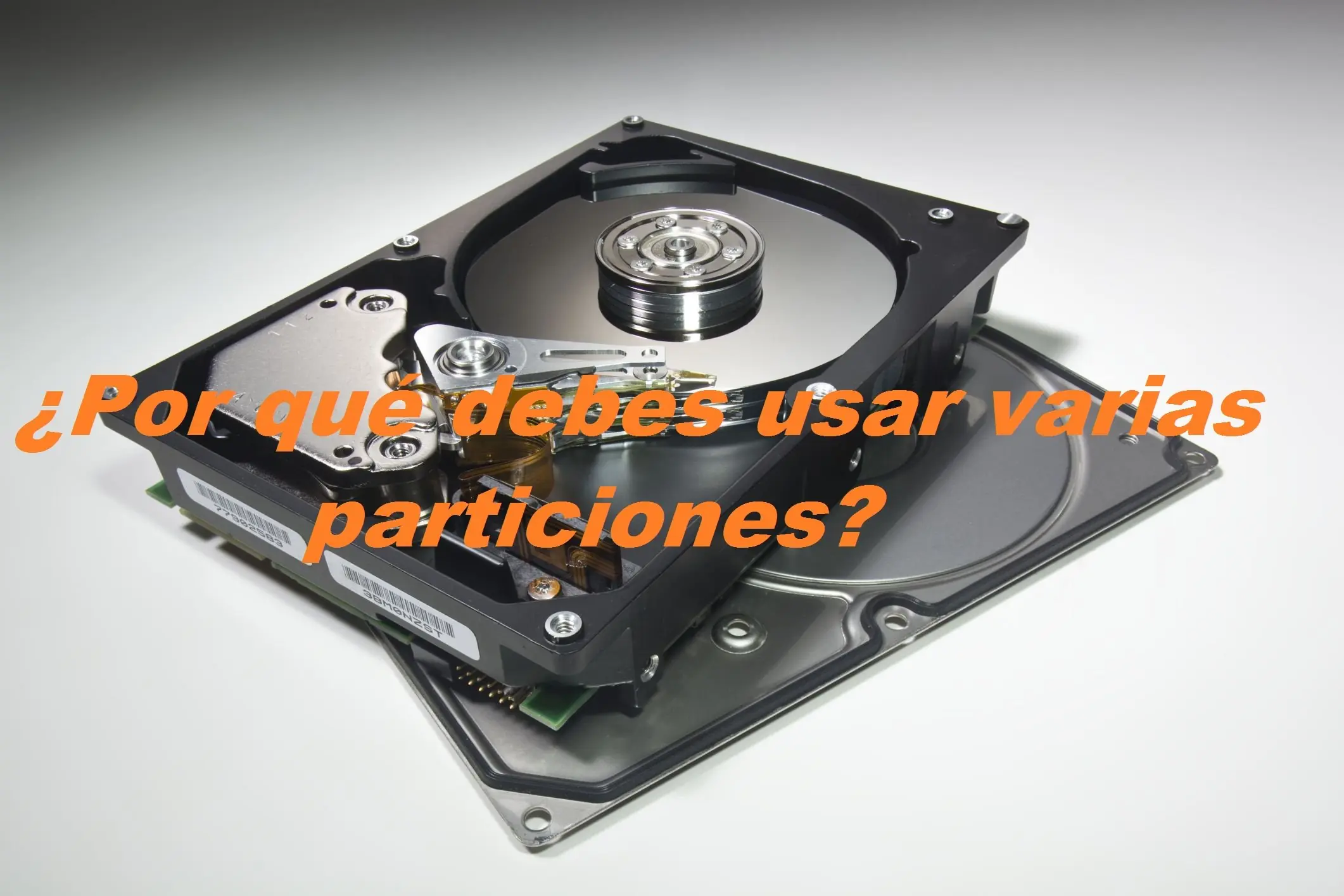 particiones en tu disco duro