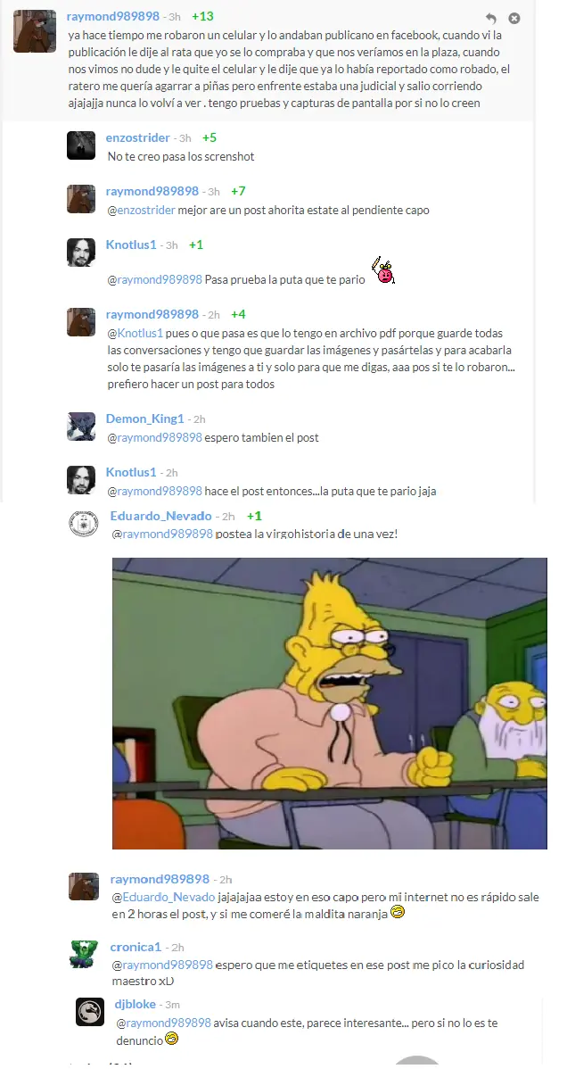 Lo prometido el día que confronte al brayan y salí vencedor