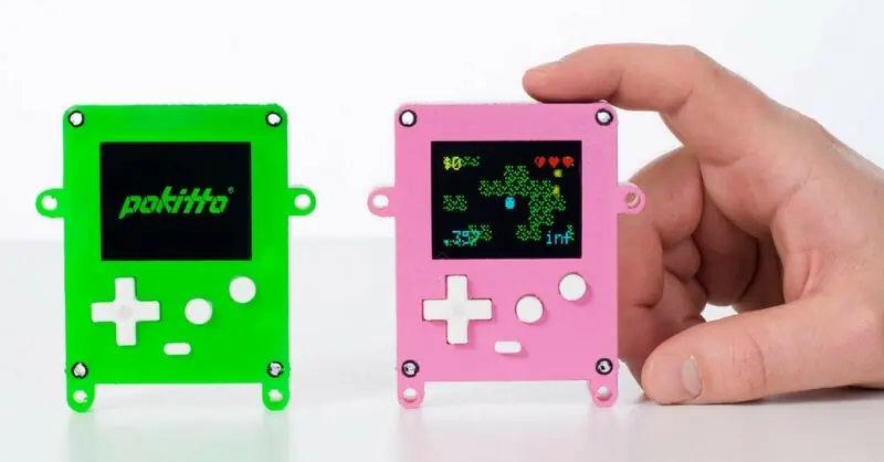 Pokitto, esta pequeña consola portátil te enseña a programar