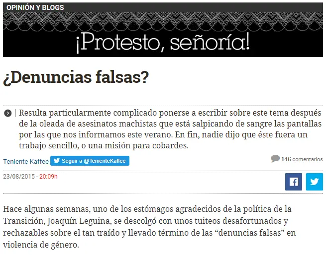 Defiendete de Denuncias Falsas del Feminismo