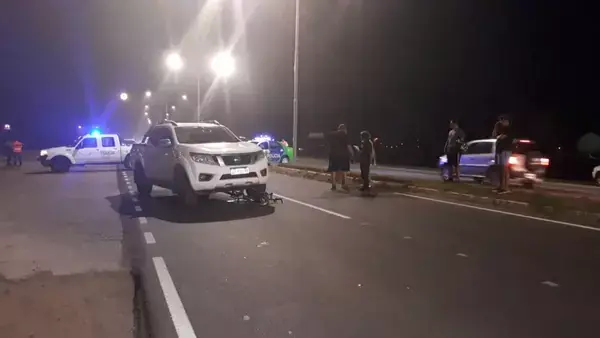 Sindicalista Micheli atropello con su camioneta de 800000