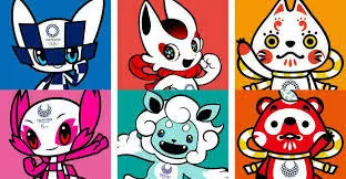 Mascotas finalistas de Tokio 2020!