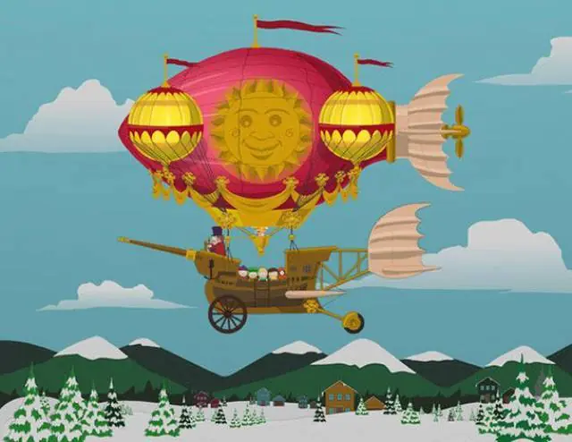 Sabias esto de south park