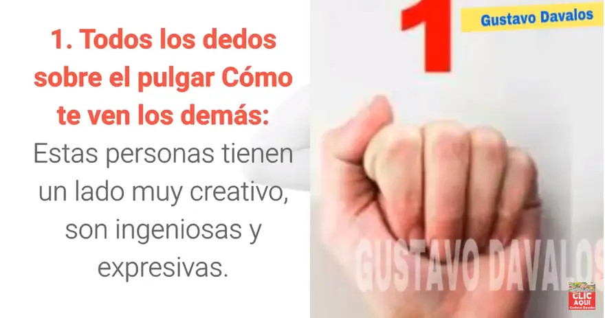 Dime cómo cierras el puño y te diré cuál es tu personalidad