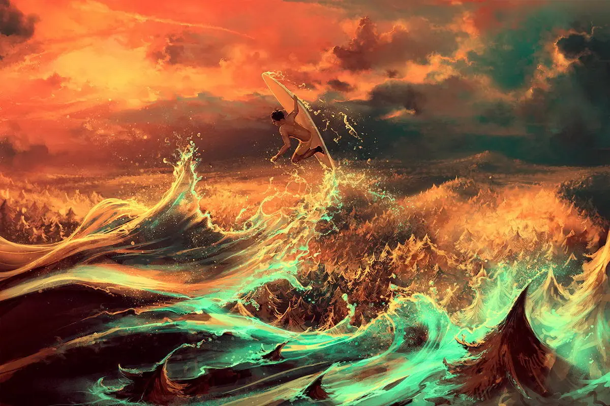 Conoce es surrealismo digital de Cyril Rolando(AquaSixio)