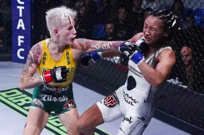 Trabuco mata a mujer en combate marcial