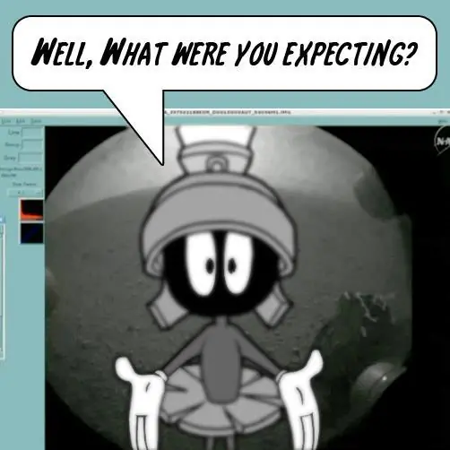 Foto oculta del Curiosity
