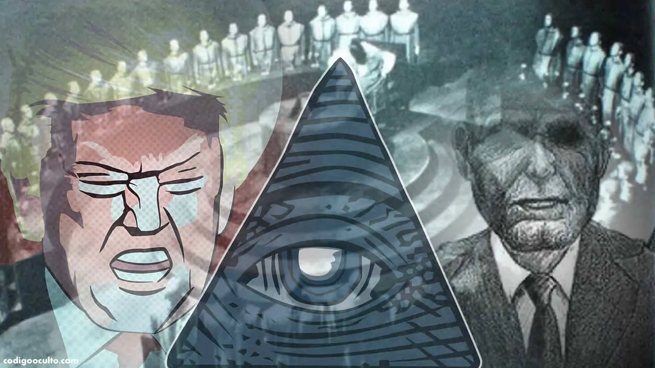 Trump, los Illuminati y los Hombres de Negro