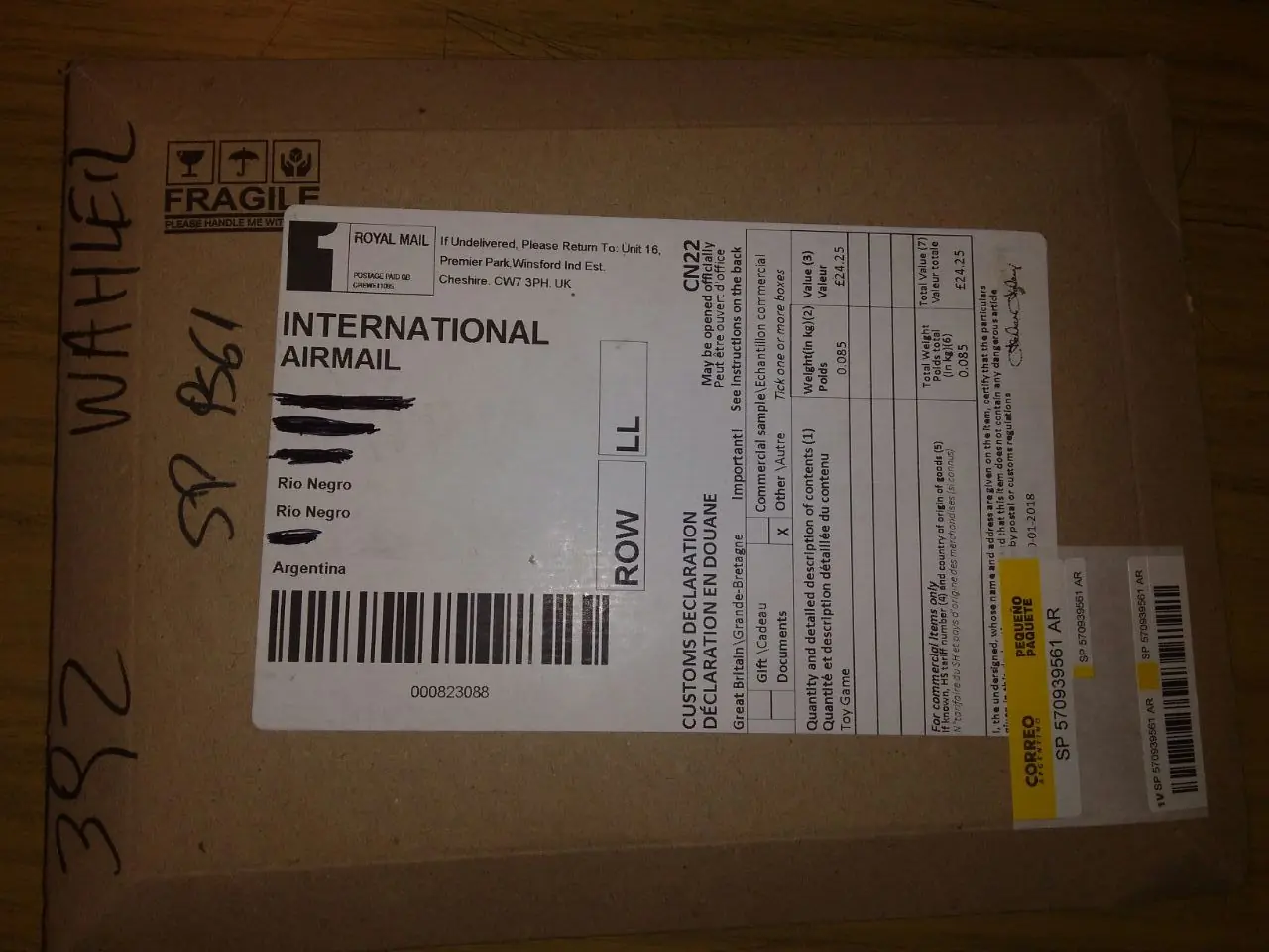 Me llegó mi compra internacional y te lo muestro