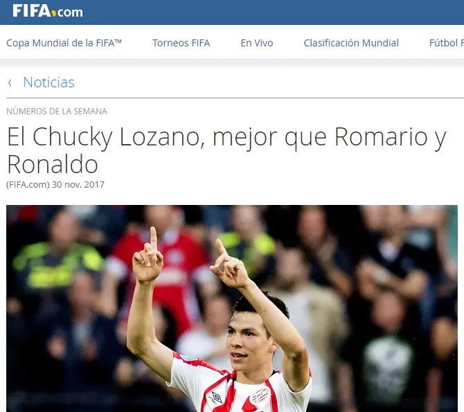 Prensa mexicana dice que Messi tiene sucesor; es mexicano