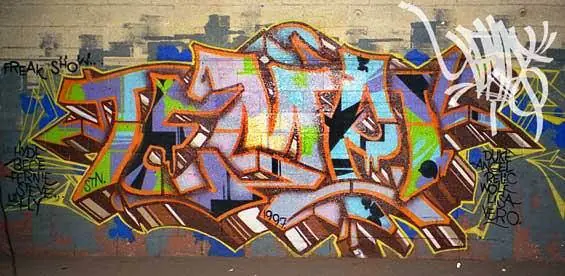 Grafitero quedó paralítico ahora dibuja a través de sus o