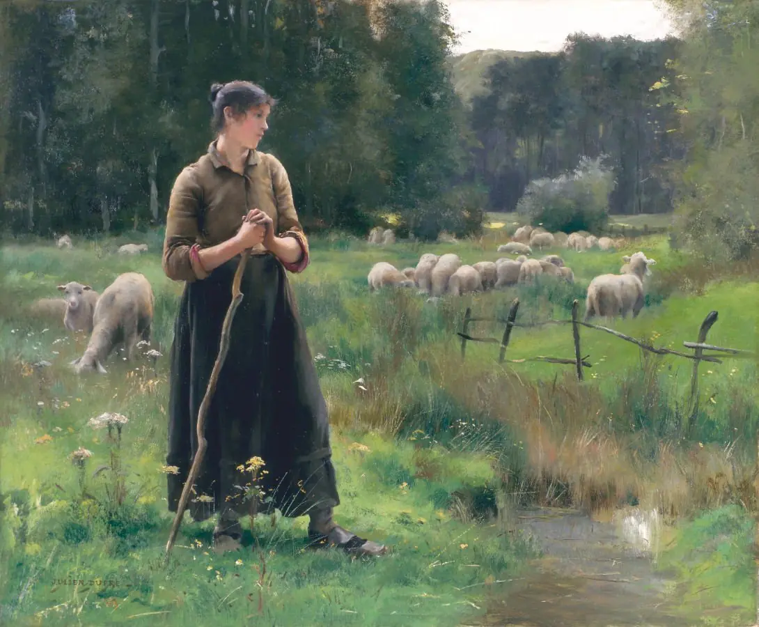 Julien Dupré (1851 - 1910) Realismo desde Francia