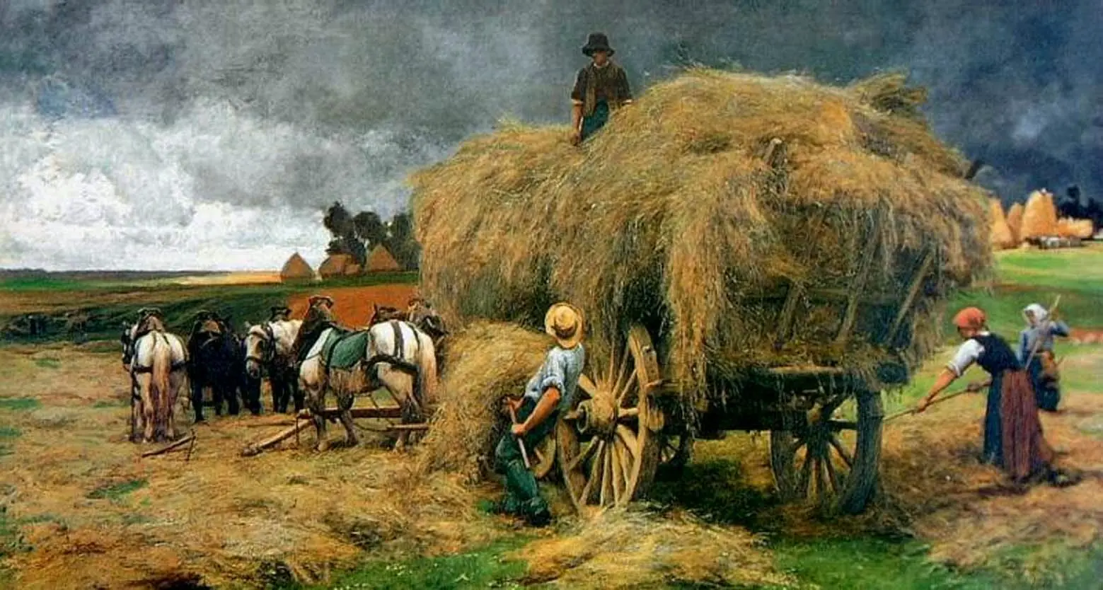 Julien Dupré (1851 - 1910) Realismo desde Francia