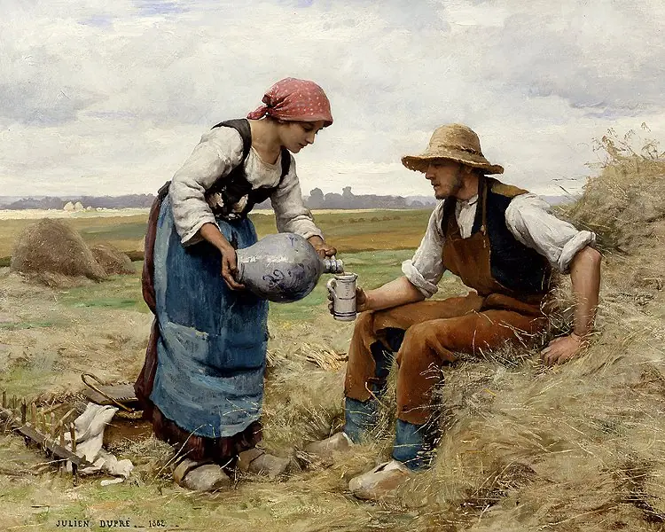 Julien Dupré (1851 - 1910) Realismo desde Francia