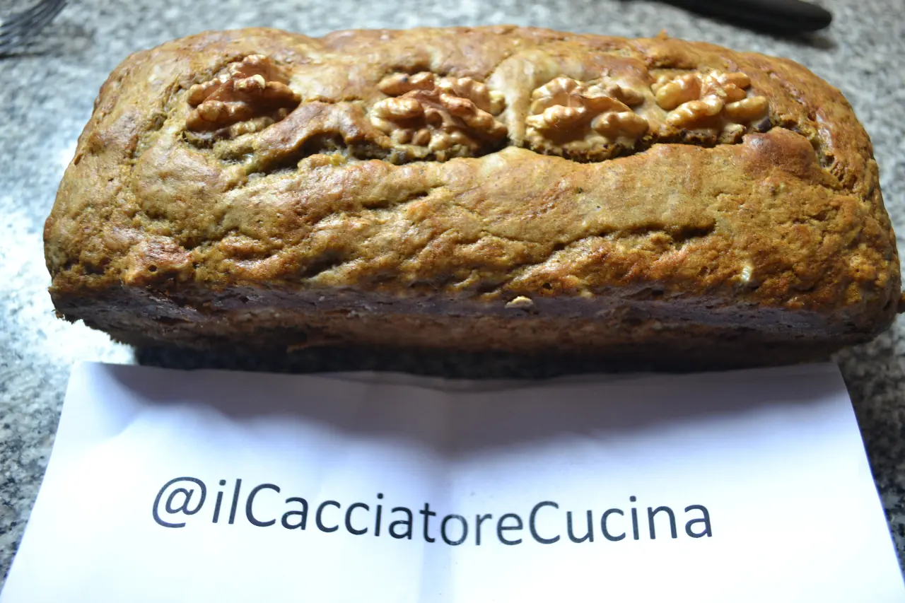 Budín de banana