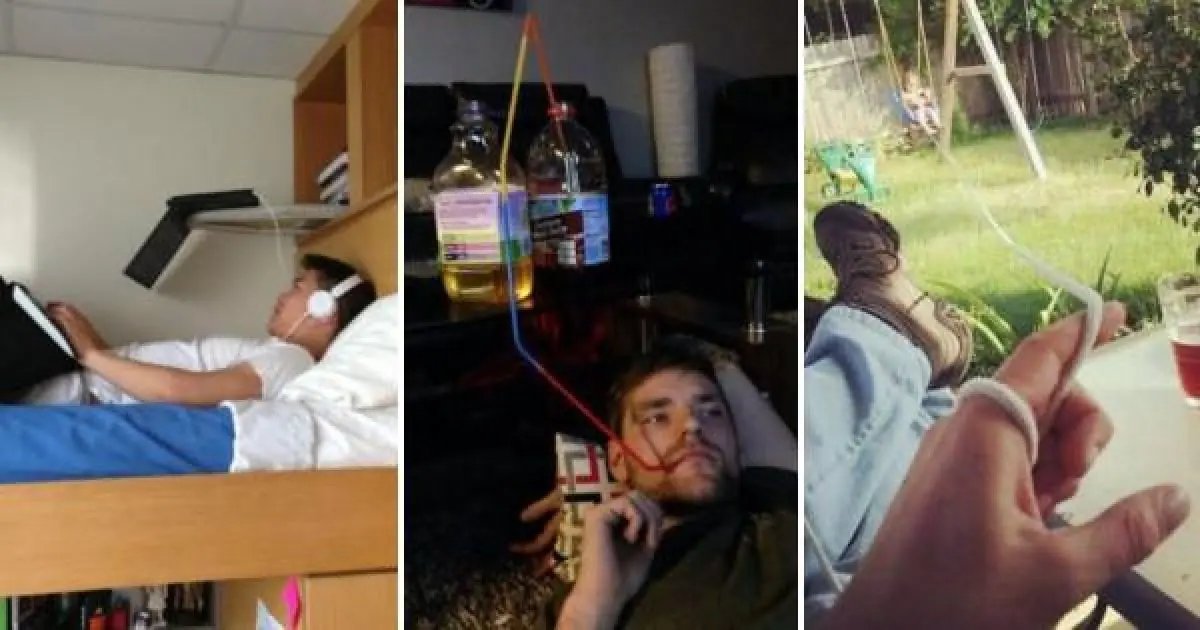 25 Personas y animales q han llevado la flojera a otro nivel