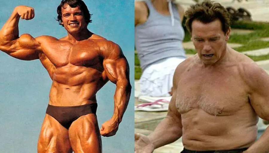 7 famosos que fueron musculosos y los años le están pesando