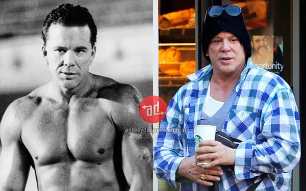 7 famosos que fueron musculosos, y los años le están pesando