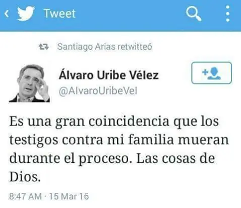 Investigan a Alvaro Uribe por masacres